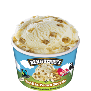 Ben & Jerry’s – Vanilla Pecan Brittle